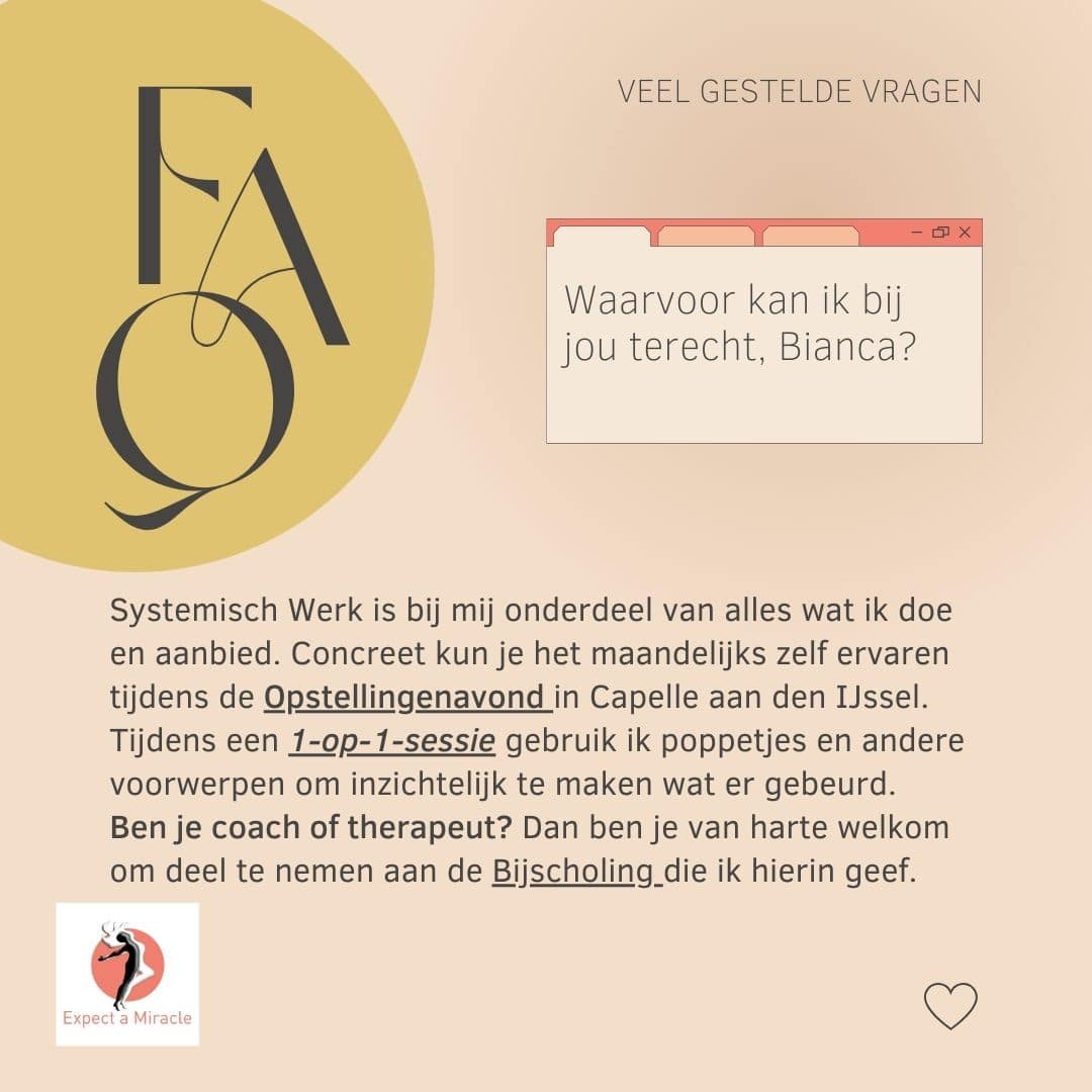 FAQ Waarvoor gebruik jij het